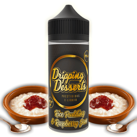 Dripping Desserts Rice Pudding & Raspberry Jam 100ml