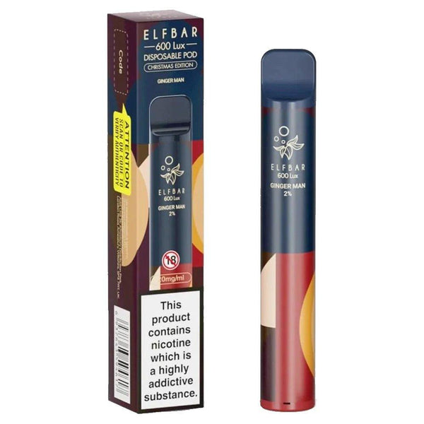 Elf Bar Christmas Edition Ginger Man Disposable Royal Vapes Elf Bar Christmas Edition Ginger Man Disposable Royal Vapes