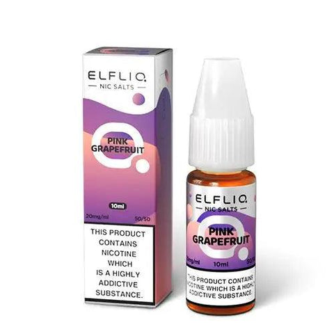 ElfLiq by Elf Bar Pink Grapefruit Nic Salt 10ml 10mg