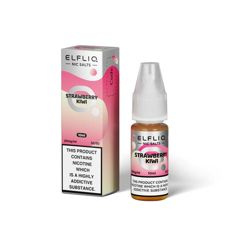 ElfLiq by Elf Bar Strawberry Kiwi Nic Salt 10ml 10mg