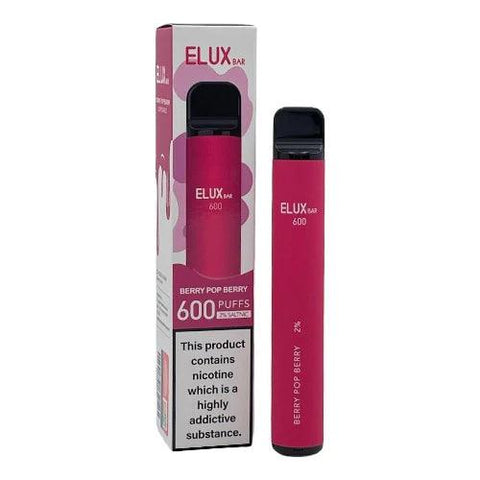 Elux Bar 600 Berry Pop Berry Disposable 20mg
