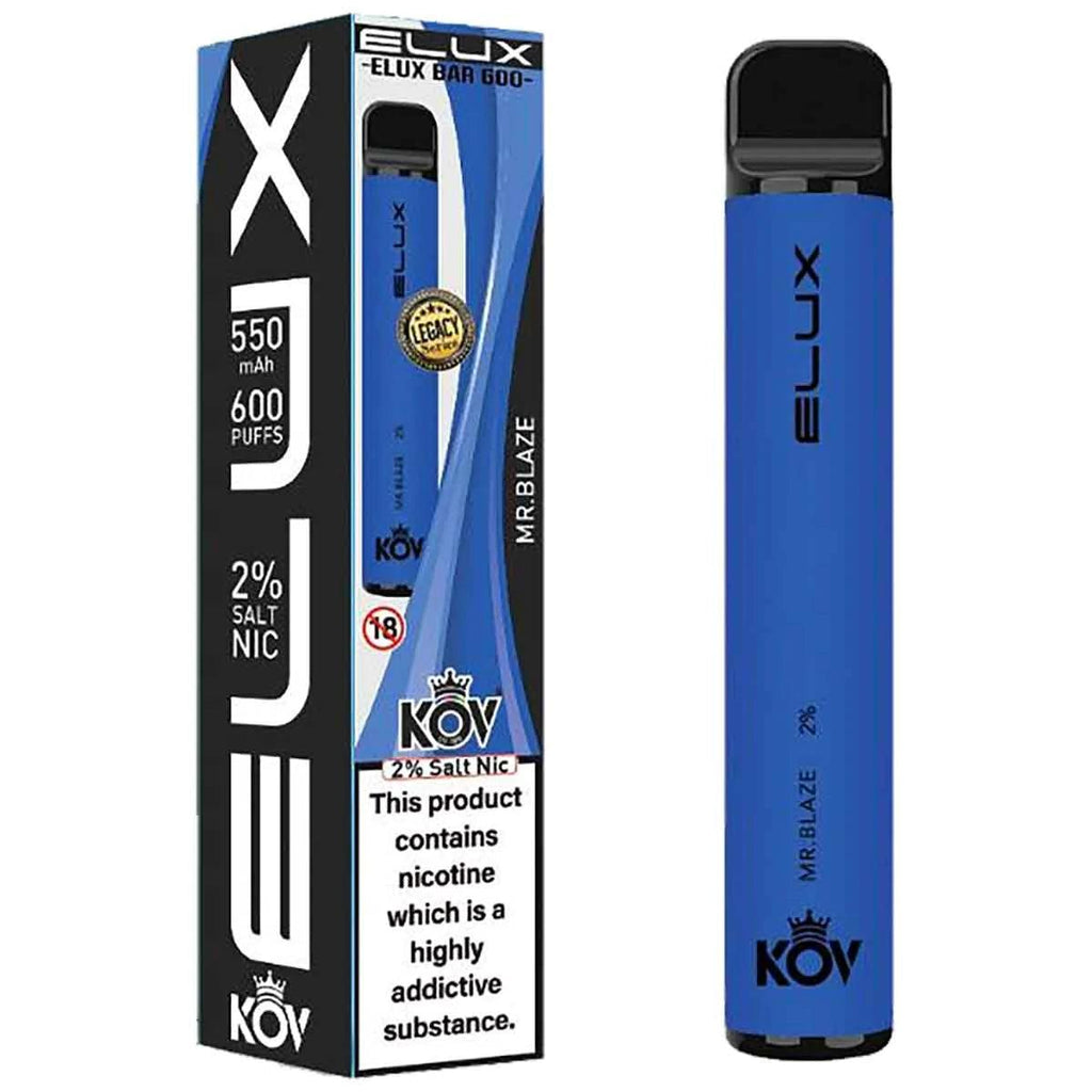 Elux KOV Bar Mr Blaze Disposable Royal Vapes Elux KOV Bar Mr Blaze Disposable Royal Vapes