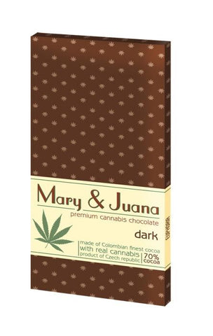 Euphoria Mary & Juana Cannabis Dark Chocolate