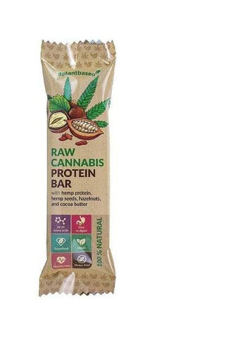 Euphoria Raw Cannabis Protein Bar - Hazel Nuts & Cocoa Butter