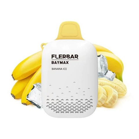 Flerbar Baymax 3500 Banana Ice 3500 Disposable 0mg