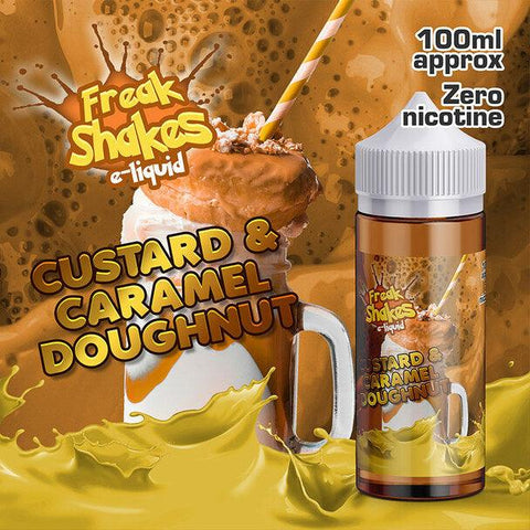 Freak Shakes Custard and Caramel Doughnut 100ml