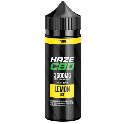 Haze CBD Lemon Ice CBD eLiquid 100ml 3500mg