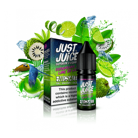 Just Juice Guanabana & Lime on Ice Nic Salt 10ml 11mg