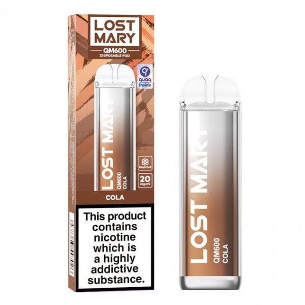 lost mary cola 600 Lost Mary QM600 Cola Disposable – Royal Vapes