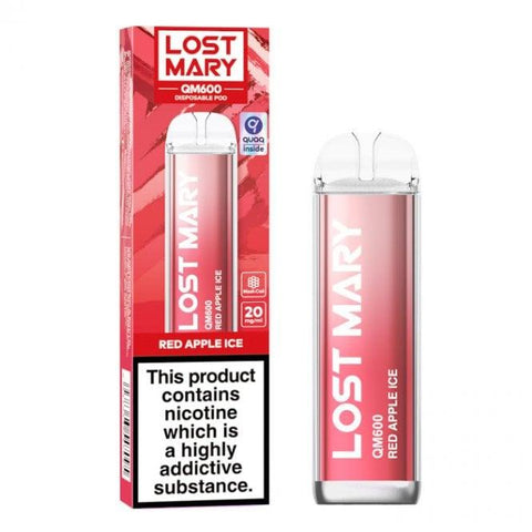Lost Mary QM600 Red Apple Ice Disposable