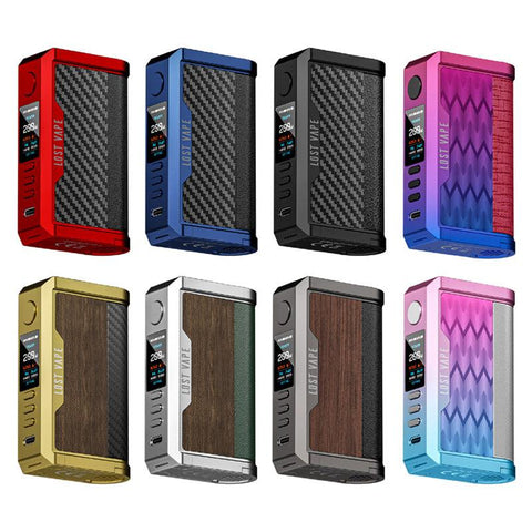 Lost Vape Centaurus Q200 Mod 200W Black Carbon Fiber