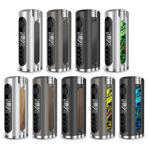 Lost Vape Grus 100w Box Mod Stainless Steel / Carbon Fibre