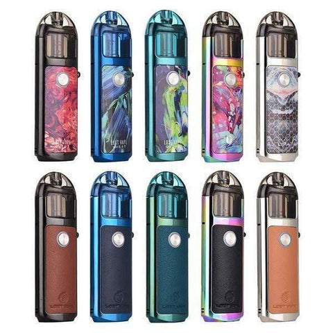 Lost Vape Lyra Pod Kit Black Leather