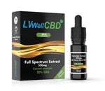 LvWell CBD Raw Canabis Oil 500mg 10ml