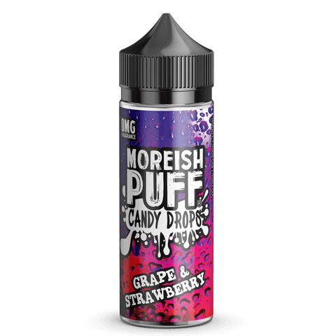 Moreish Puff Grape & Strawberry Candy Drops 100ml