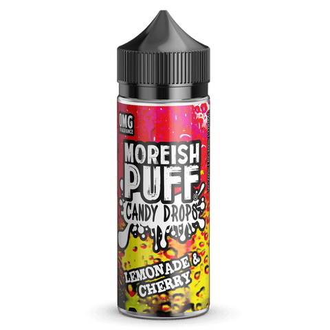 Moreish Puff Lemonade & Cherry Candy Drops 100ml