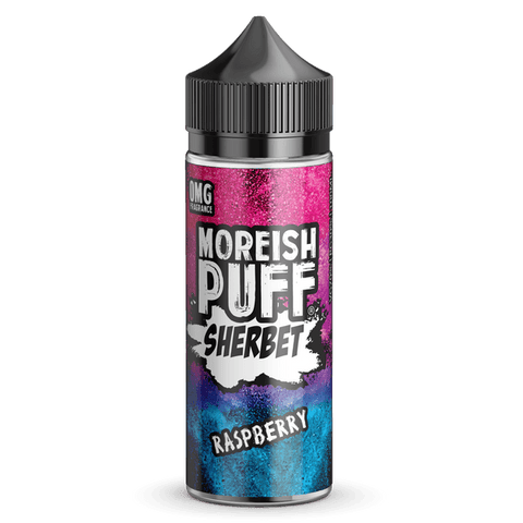 Moreish Puff Raspberry Sherbet 100ml