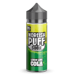 Moreish Puff Soda Lemon Lime Cola 100ml