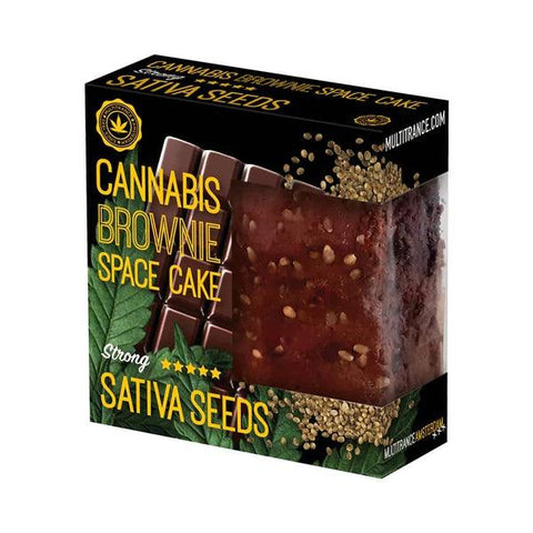 Multitrance Sativa Seeds (Strong) Cannabis Brownie Space Cake