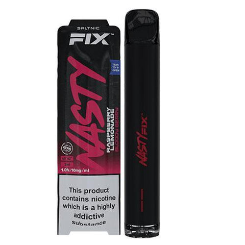 Nasty Fix Bloody Berry (Raspberry Lemonade) Air Fix Disposable 10mg