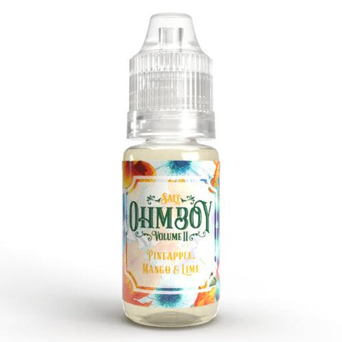 Ohm Boy Pineapple, Mango & Lime Nic Salt 10ml 10mg