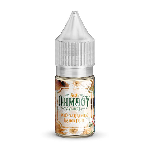 Ohm Boy Valencia Orange & Passion Fruit Nic Salt 10ml 10mg