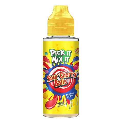 Pick It Mix It Sour Cherry Balls 100ml