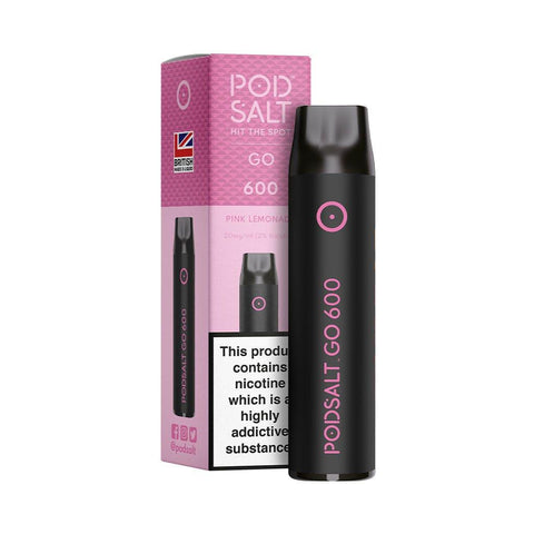 Pod Salt Go 600 Pink Lemonade Disposable 20mg