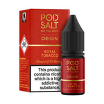 Pod Salt Origin Royal Tobacco Nic Salt 10ml 11mg