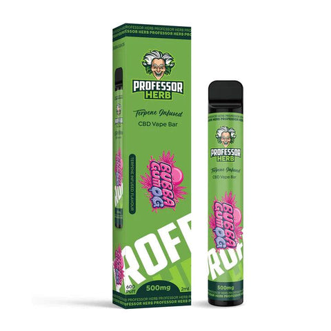 Professor Herb Bubba Gum Og CBD Disposable Vape 500mg