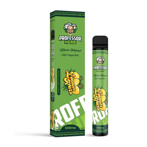 Professor Herb Lemon Haze CBD Disposable Vape 500mg