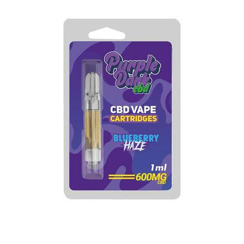 Purple Dank CBD Blueberry Haze CBD Vape Cartridge 300mg 1ml