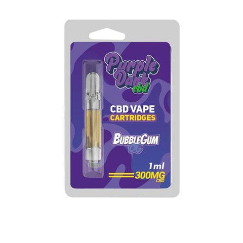 Purple Dank CBD Bubble Gum CBD Vape Cartridge 300mg 1ml