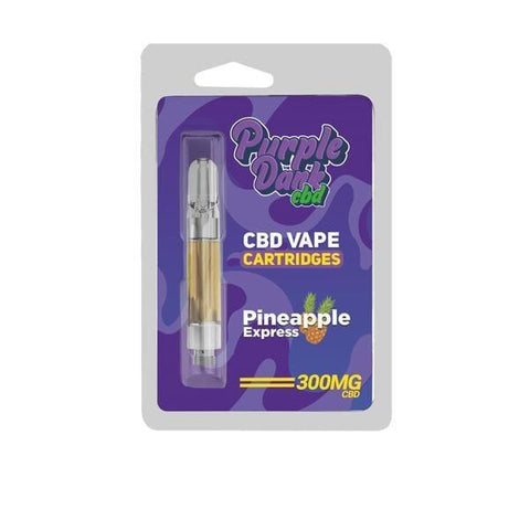 Purple Dank CBD Pineapple Express CBD Vape Cartridge 300mg 1ml