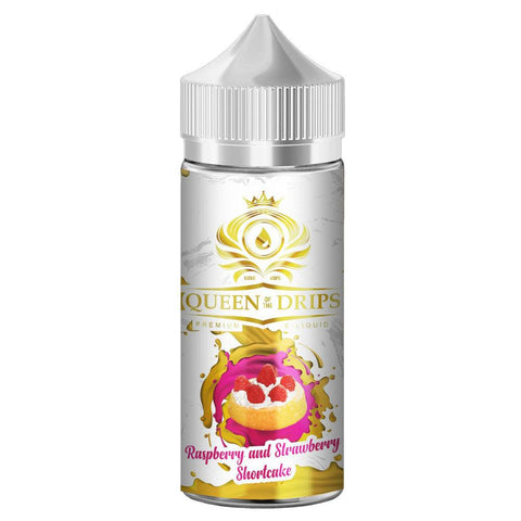 Queen Of The Drips Raspberry & Strawberry Shortcake 100ml