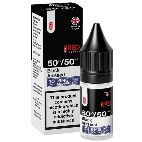 Red Liquid Black Aniseed 10ml 6mg