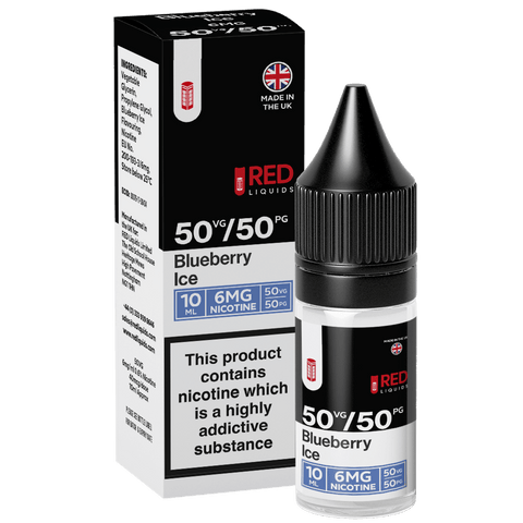 Red Liquid Blueberry Ice 10ml 6mg