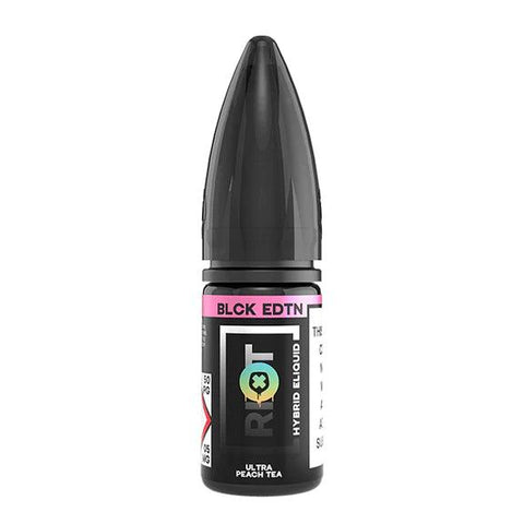 Riot Squad Black Edition Ultra Peach Tea Nic Salt 10ml 5mg