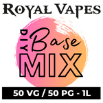 Royal Vapes DIY Base Mix 50VG/50PG 1 Litre