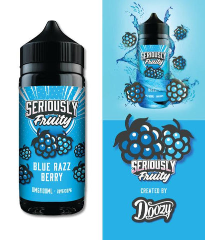 Seriously Fruity Blue Razz Berry 100ml