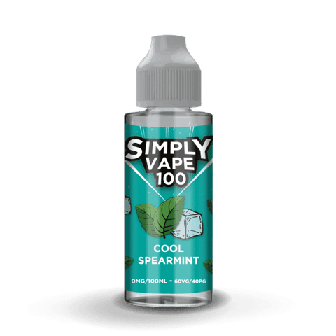 Simply Vape 100 Cool Spearmint 100ml