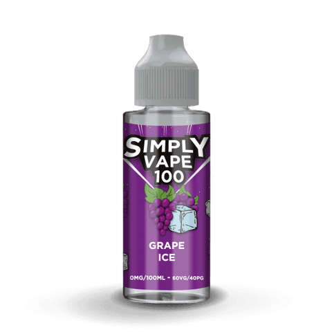 Simply Vape 100 Grape Ice 100ml