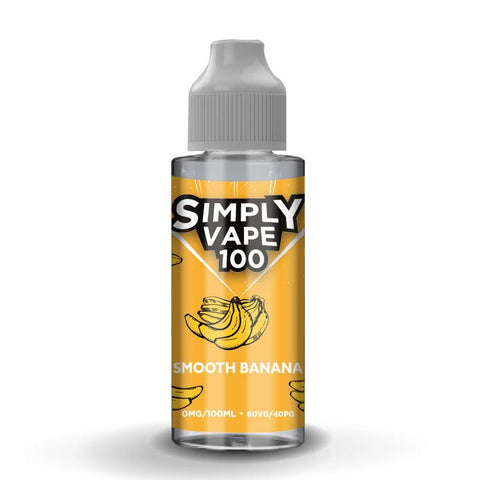 Simply Vape 100 Smooth Banana 100ml