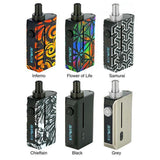 Squid Industries Double Barrel V3 Squad Tank Atomizer Kit Black Obsidian