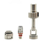 Squid Industries Double Barrel V3 Squad Tank Atomizer Kit Black Obsidian