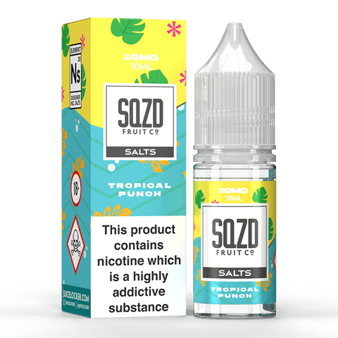 SQZD Fruit Co Tropical Punch Nic Salt 10ml 10mg