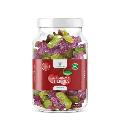 Supreme CBD CBD Gummy Cherries 1600mg Tub