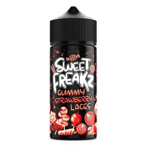 Sweet Freakz Gummy Strawberry Laces 100ml