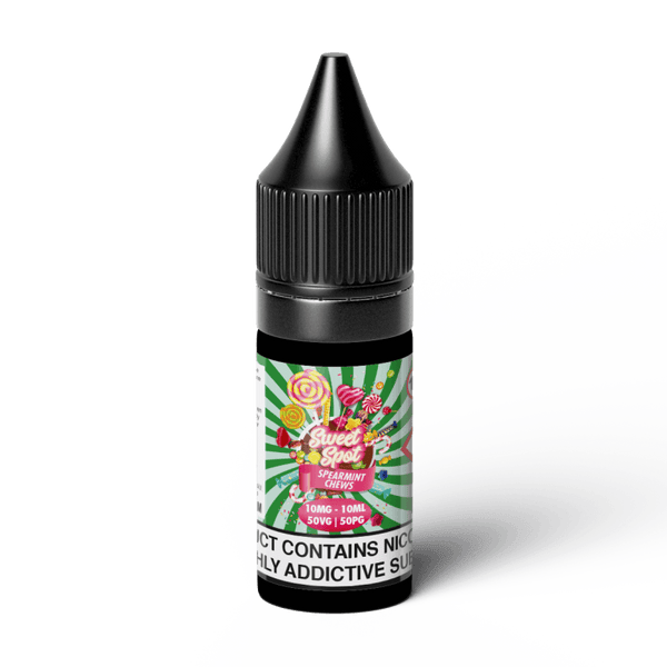 elf bar vape uk Spearmint ElfLiq Nic Salt Vape Juice 10ml main image 1
