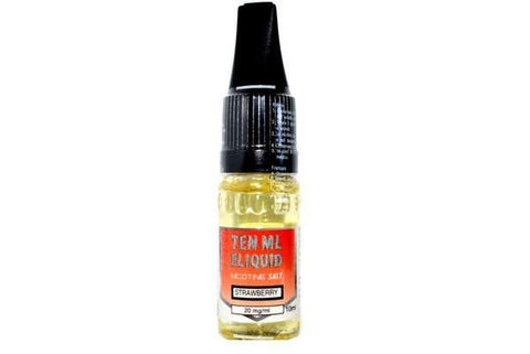 Ten ml Eliquid Strawberry Nic Salt 10ml 20mg